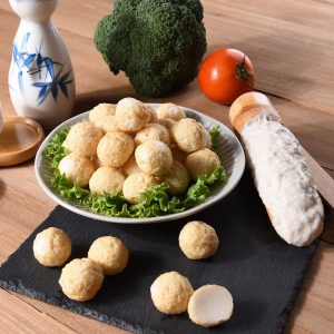 C Fried Stuffed fish eggs